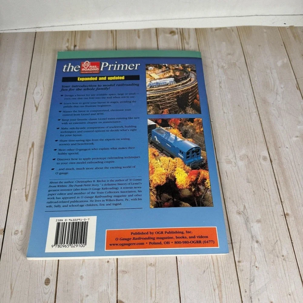 O Gauge Primer Ritchie 2000 3rd Ed Model Railroading Layouts Wiring OGR